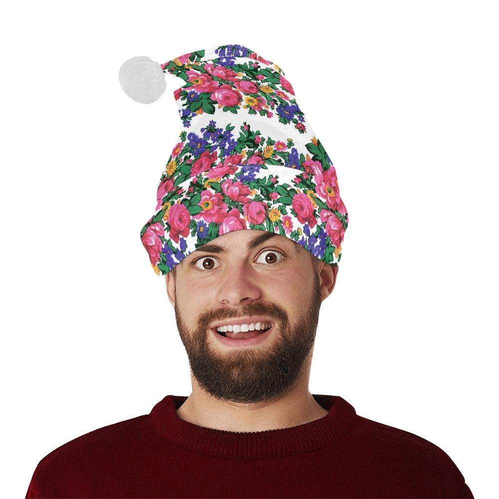 Kokum's Revenge White Santa Hat Santa Hat e-joyer