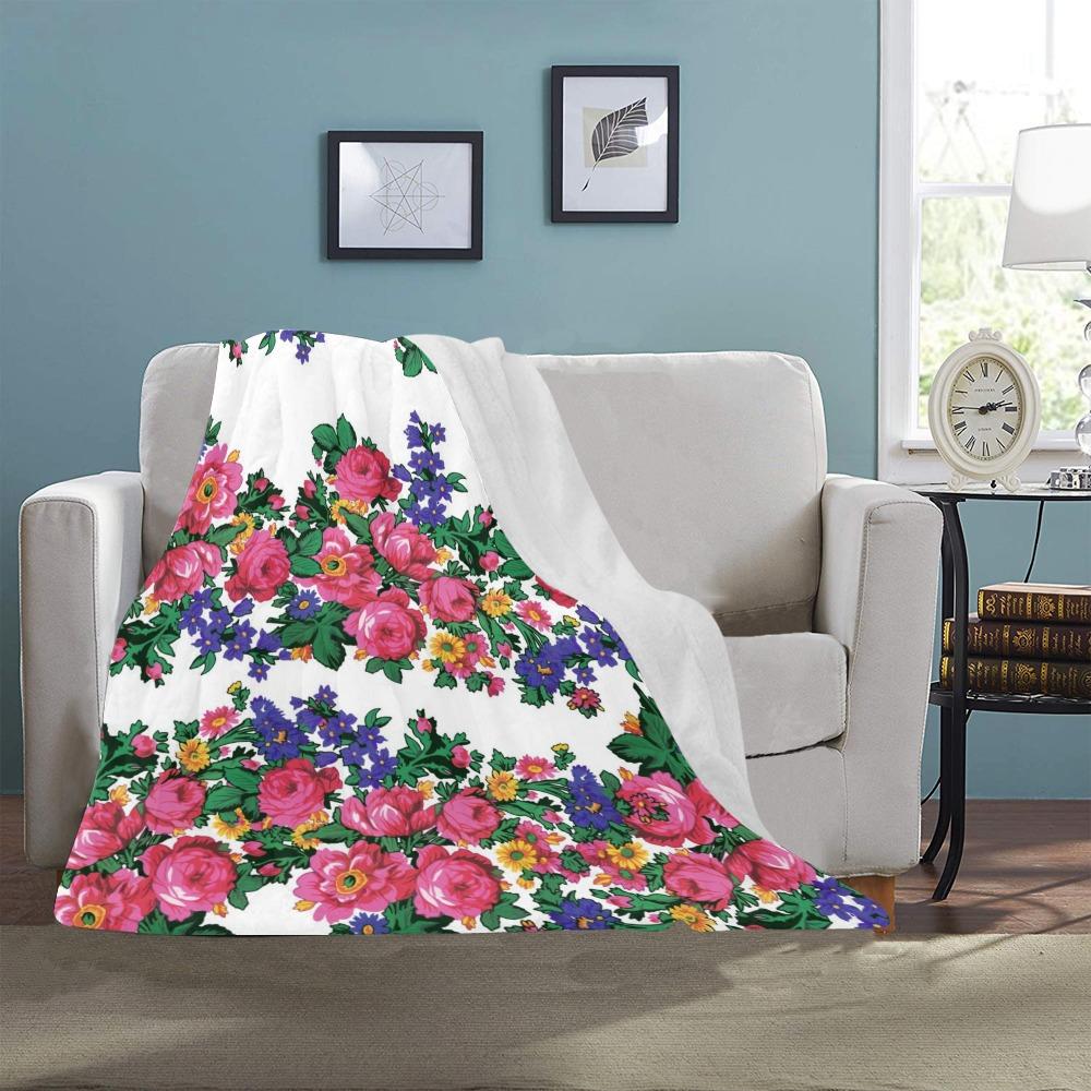Kokum's Revenge White Ultra-Soft Micro Fleece Blanket 40"x50" Ultra-Soft Blanket 40''x50'' e-joyer