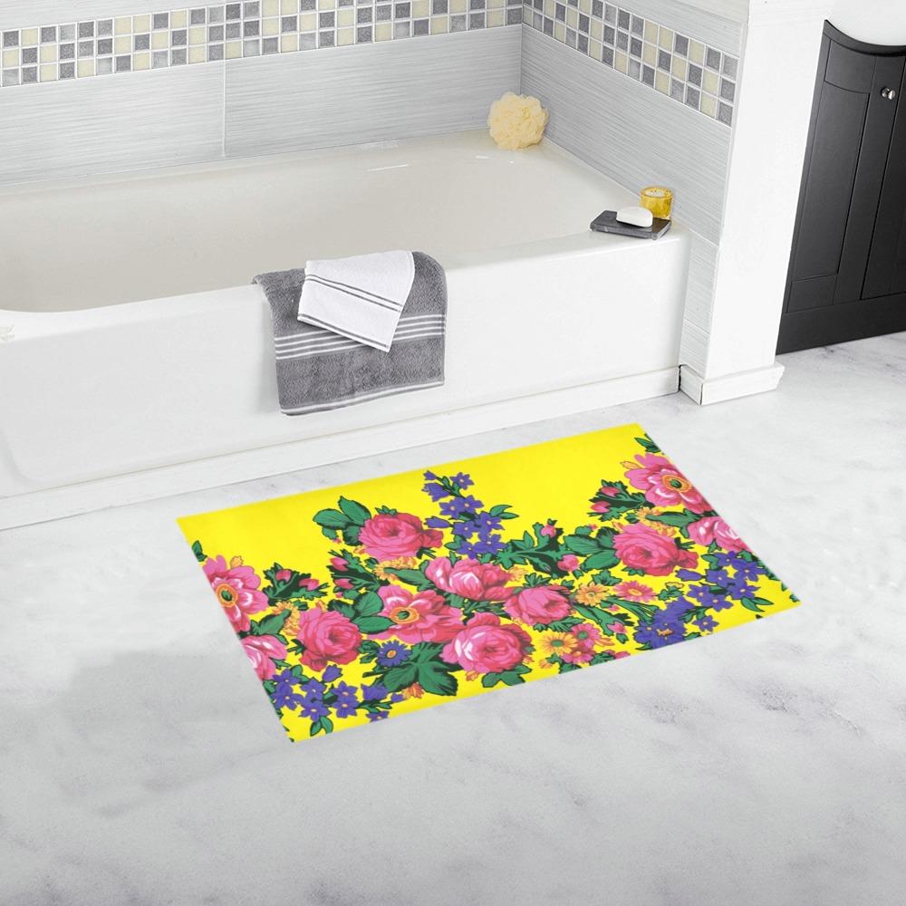 Kokum's Revenge Yellow Bath Rug 16''x 28'' Bath Rug 16''x 28'' e-joyer