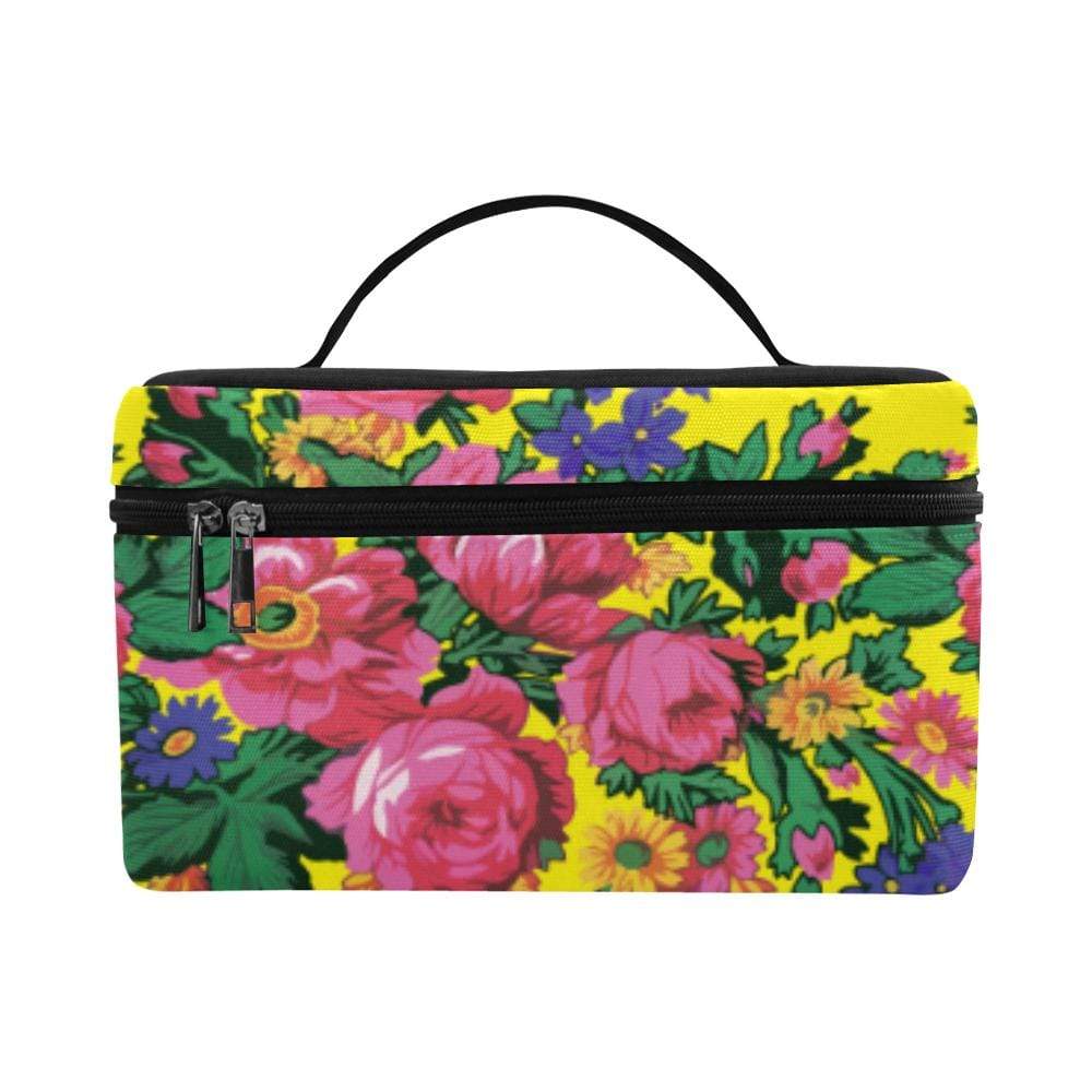 Kokum's Revenge-Yellow Cosmetic Bag/Large (Model 1658) Cosmetic Bag e-joyer