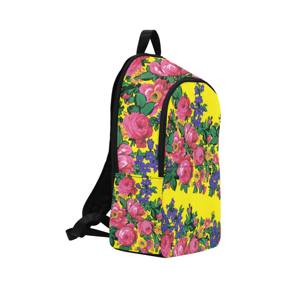 Kokum's Revenge Yellow Fabric Backpack for Adult (Model 1659) Casual Backpack for Adult (1659) e-joyer