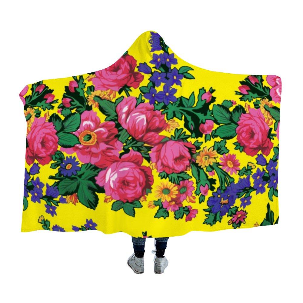 Kokum's Revenge Yellow Hooded Blanket 49 Dzine