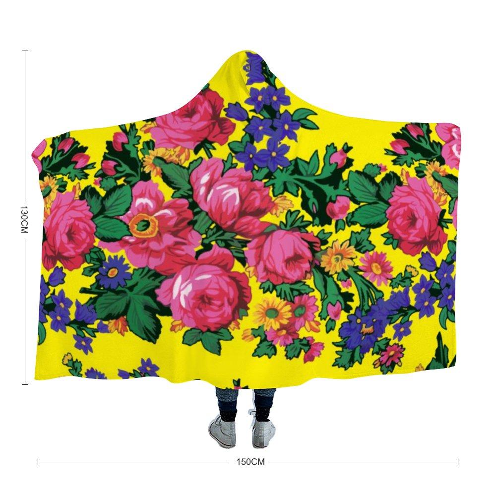 Kokum's Revenge Yellow Hooded Blanket 49 Dzine
