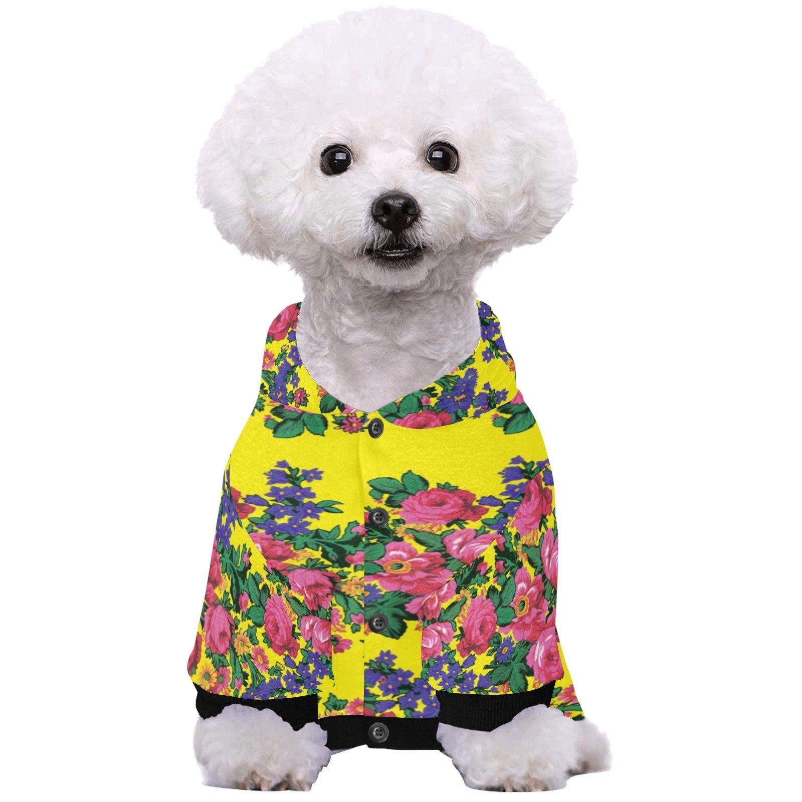 Kokum's Revenge Yellow Pet Dog Hoodie Pet Dog Hoodie e-joyer