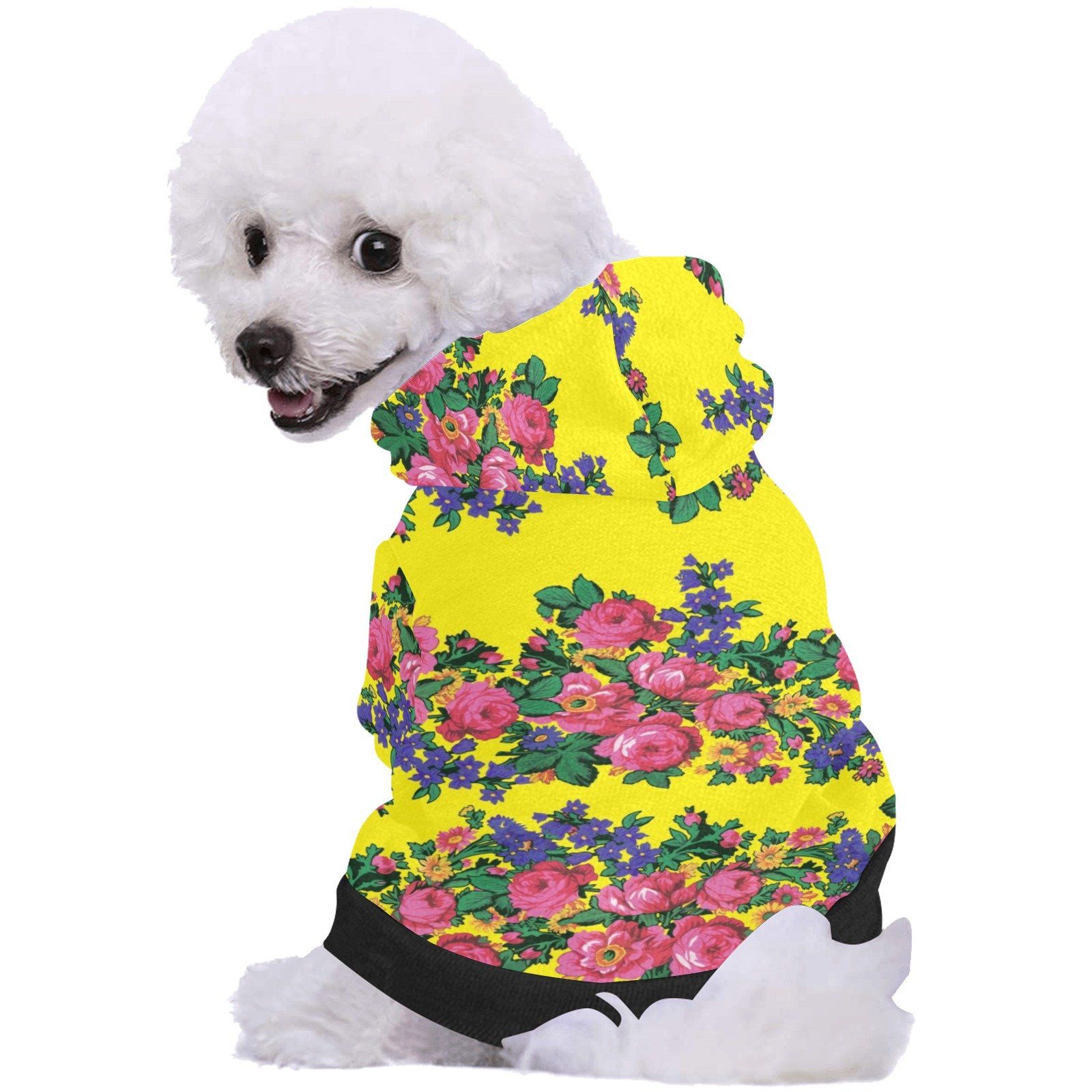 Kokum's Revenge Yellow Pet Dog Hoodie Pet Dog Hoodie e-joyer