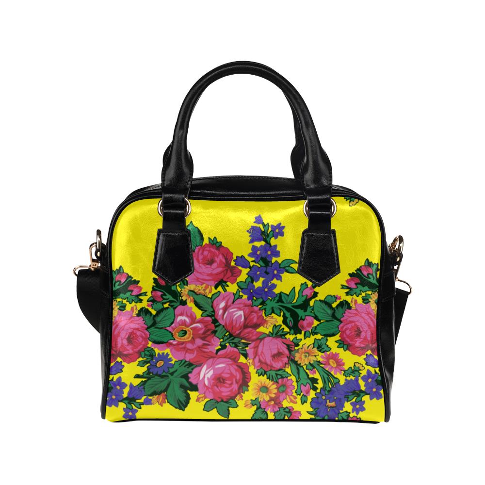 Kokum's Revenge-Yellow Shoulder Handbag (Model 1634) Shoulder Handbags (1634) e-joyer
