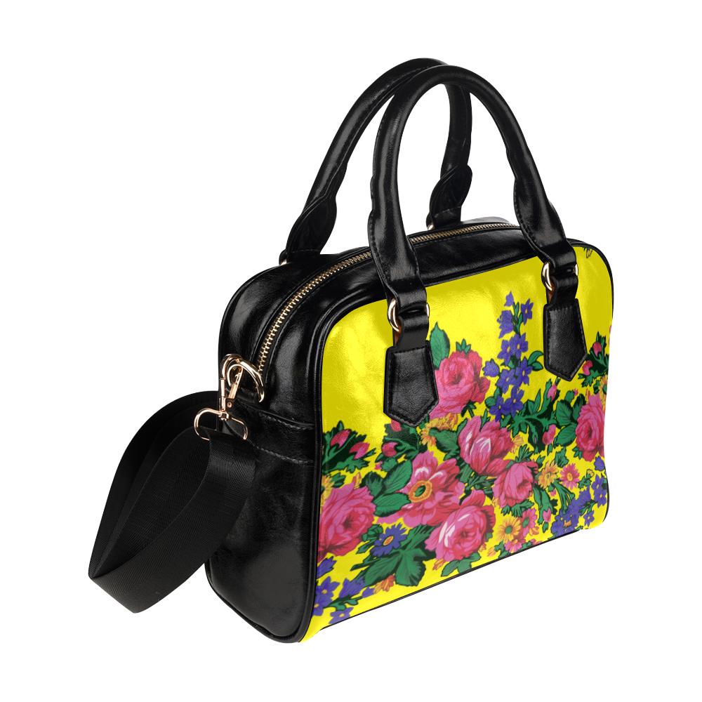 Kokum's Revenge-Yellow Shoulder Handbag (Model 1634) Shoulder Handbags (1634) e-joyer