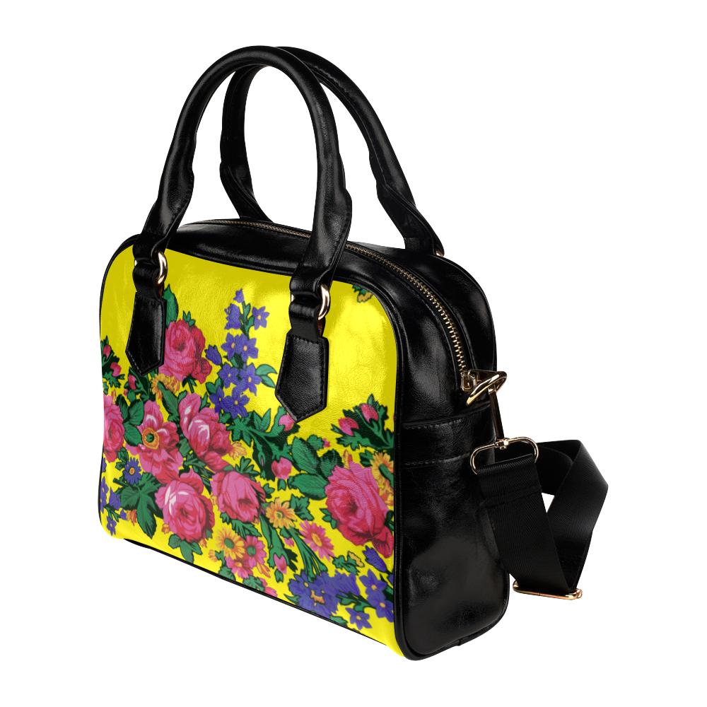 Kokum's Revenge-Yellow Shoulder Handbag (Model 1634) Shoulder Handbags (1634) e-joyer