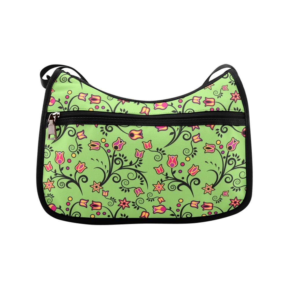 LightGreen Yellow Star Crossbody Bags (Model 1616) Crossbody Bags (1616) e-joyer