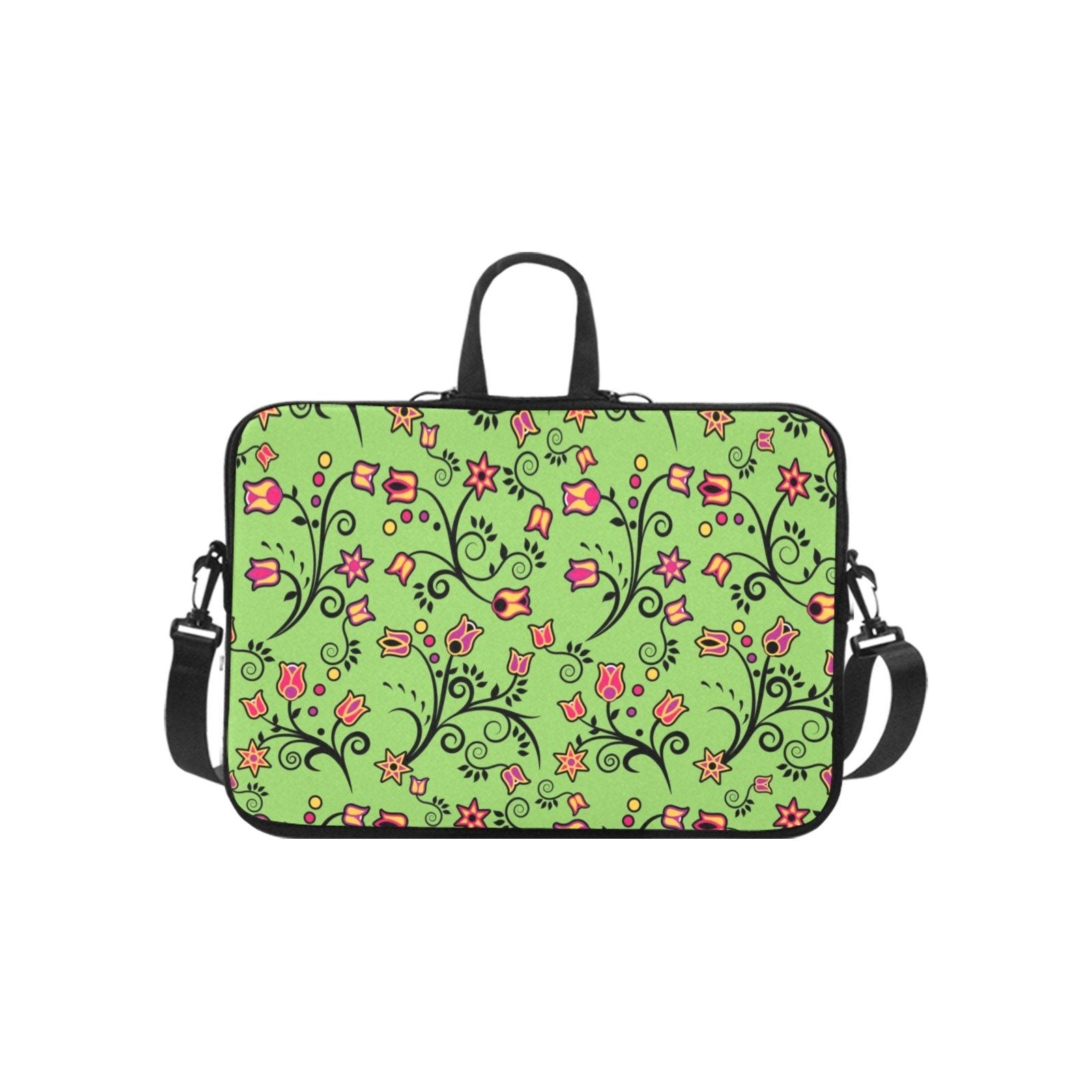LightGreen Yellow Star Laptop Handbags 13" Laptop Handbags 13" e-joyer