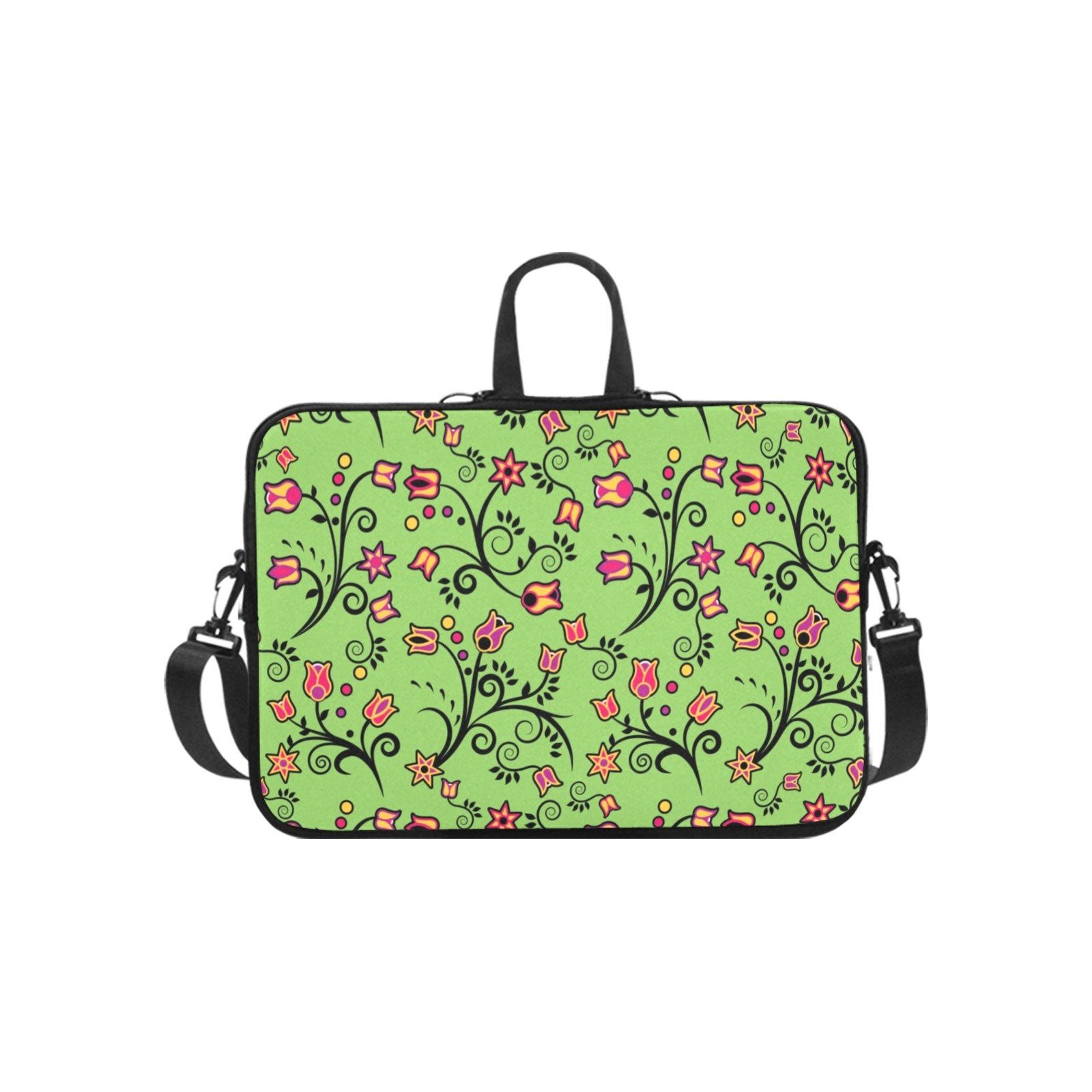 LightGreen Yellow Star Laptop Handbags 13" Laptop Handbags 13" e-joyer