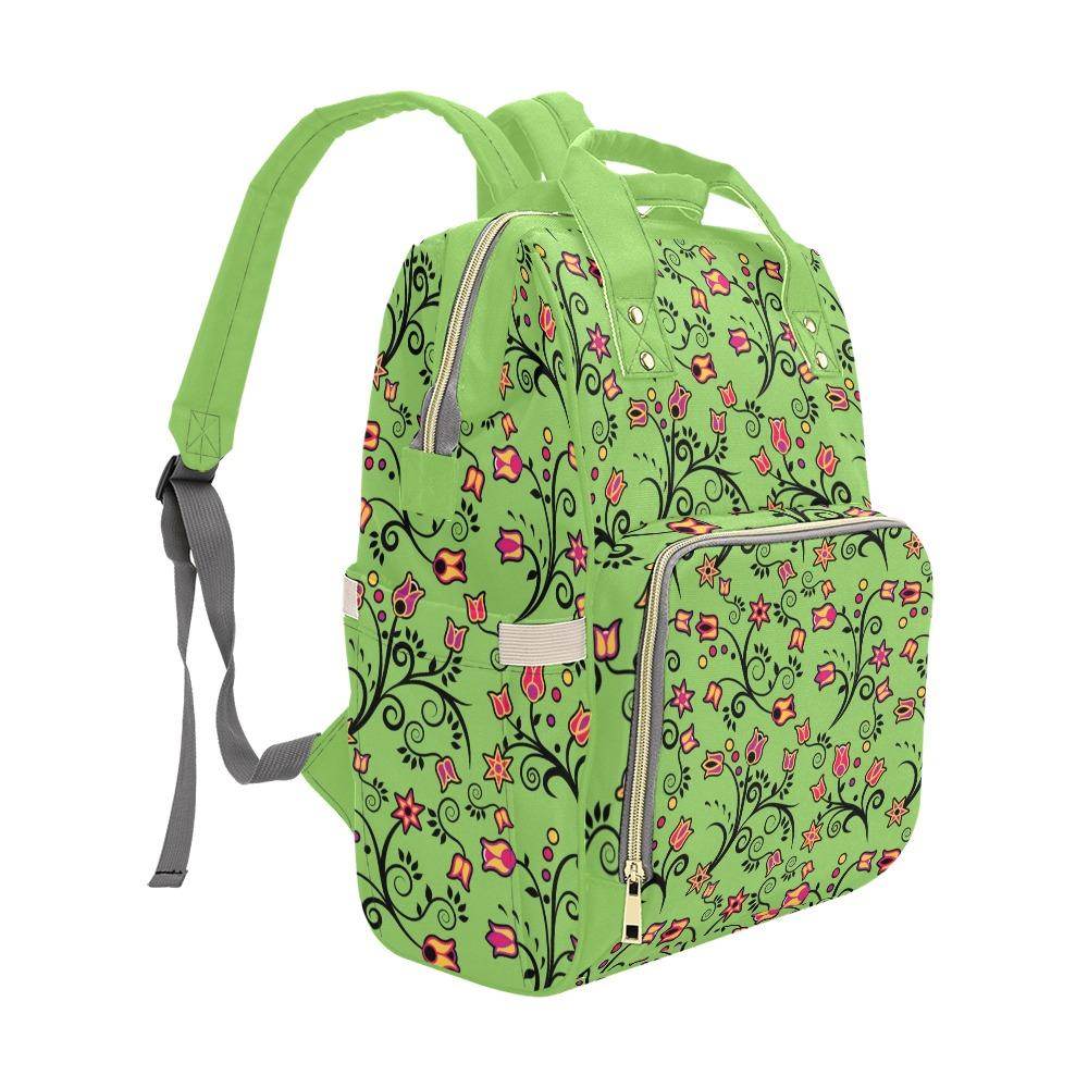 LightGreen Yellow Star Multi-Function Diaper Backpack/Diaper Bag (Model 1688) bag e-joyer