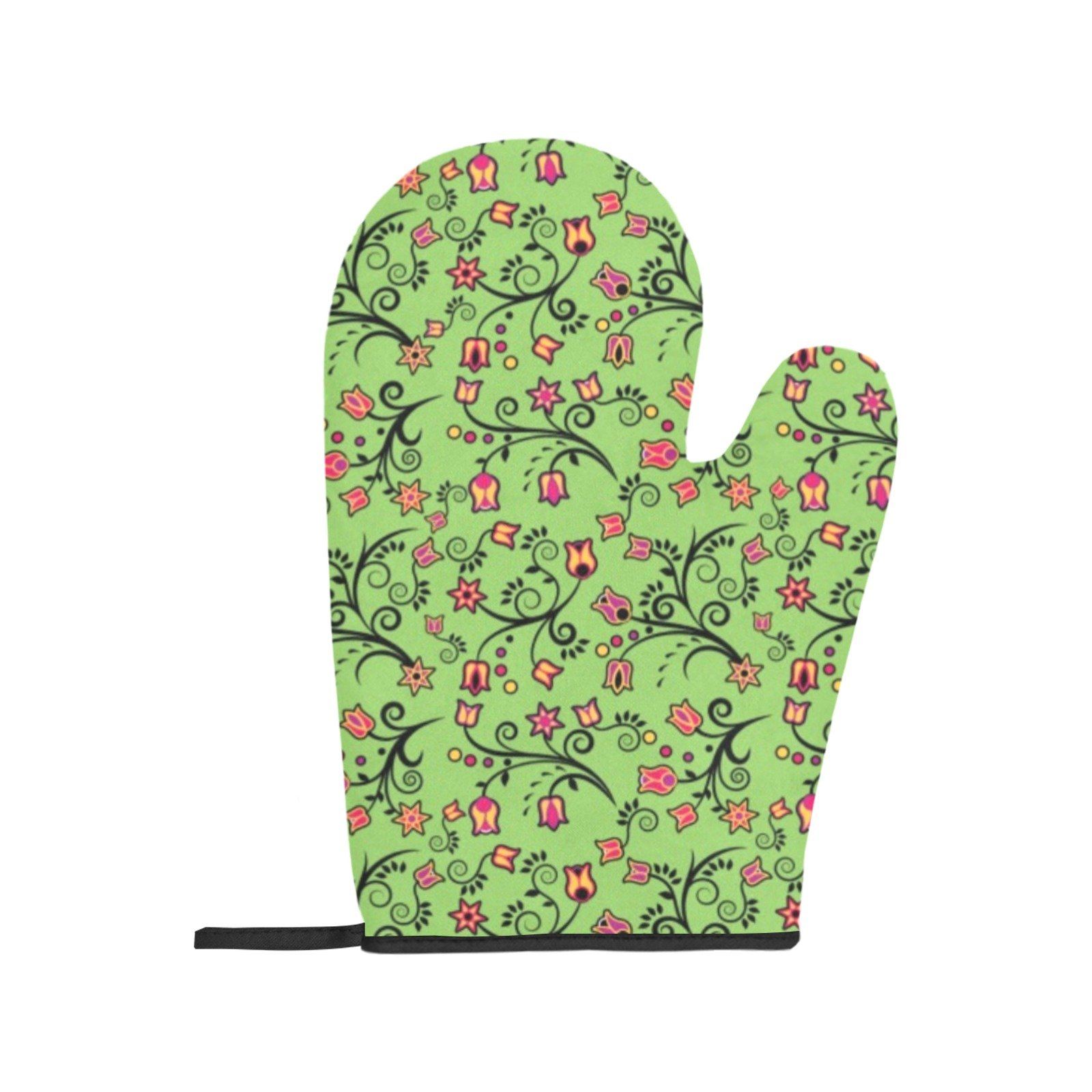 LightGreen Yellow Star Oven Mitt & Pot Holder Oven Mitt & Pot Holder e-joyer