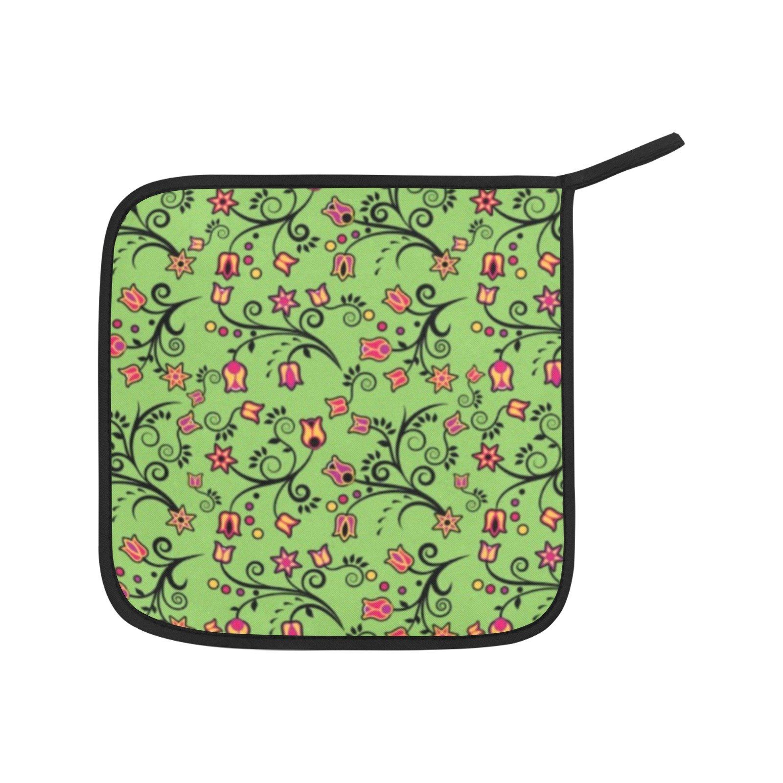 LightGreen Yellow Star Oven Mitt & Pot Holder Oven Mitt & Pot Holder e-joyer