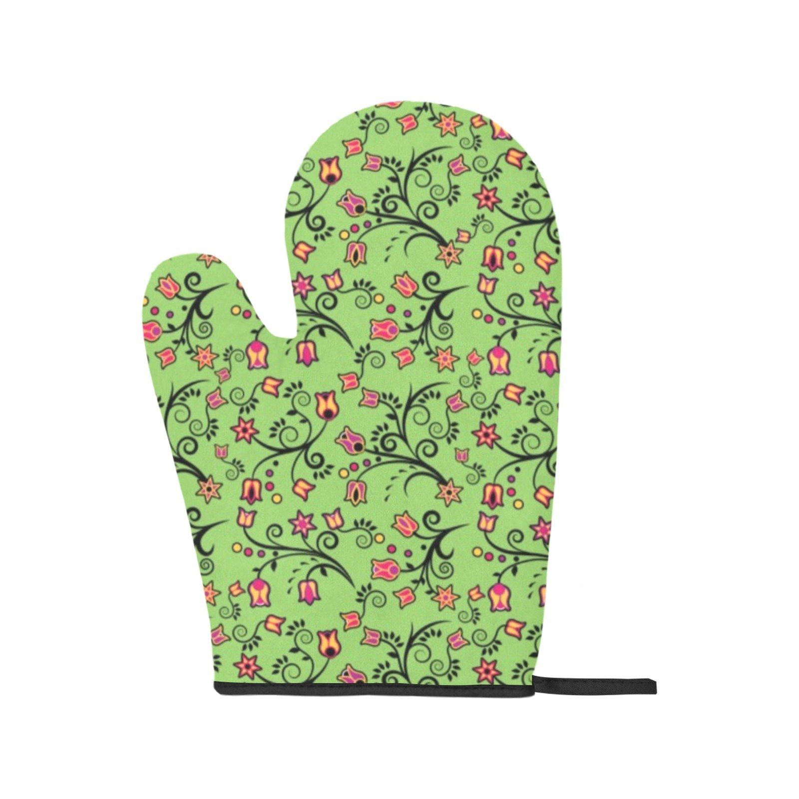 LightGreen Yellow Star Oven Mitt & Pot Holder Oven Mitt & Pot Holder e-joyer