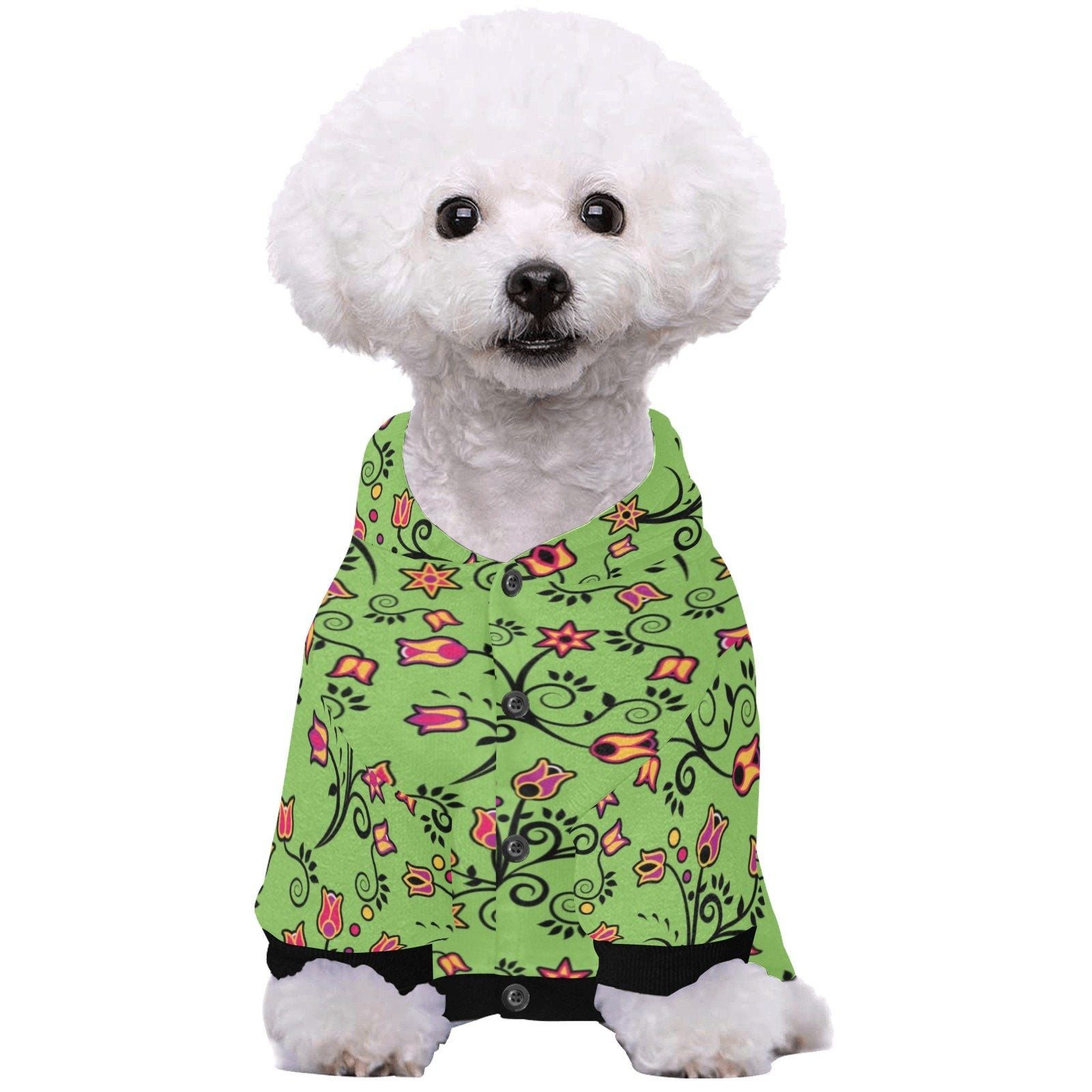 LightGreen Yellow Star Pet Dog Hoodie Pet Dog Hoodie e-joyer 