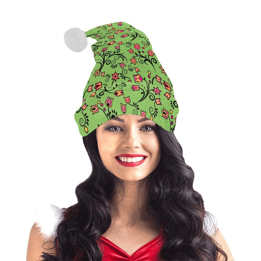 LightGreen Yellow Star Santa Hat Santa Hat e-joyer