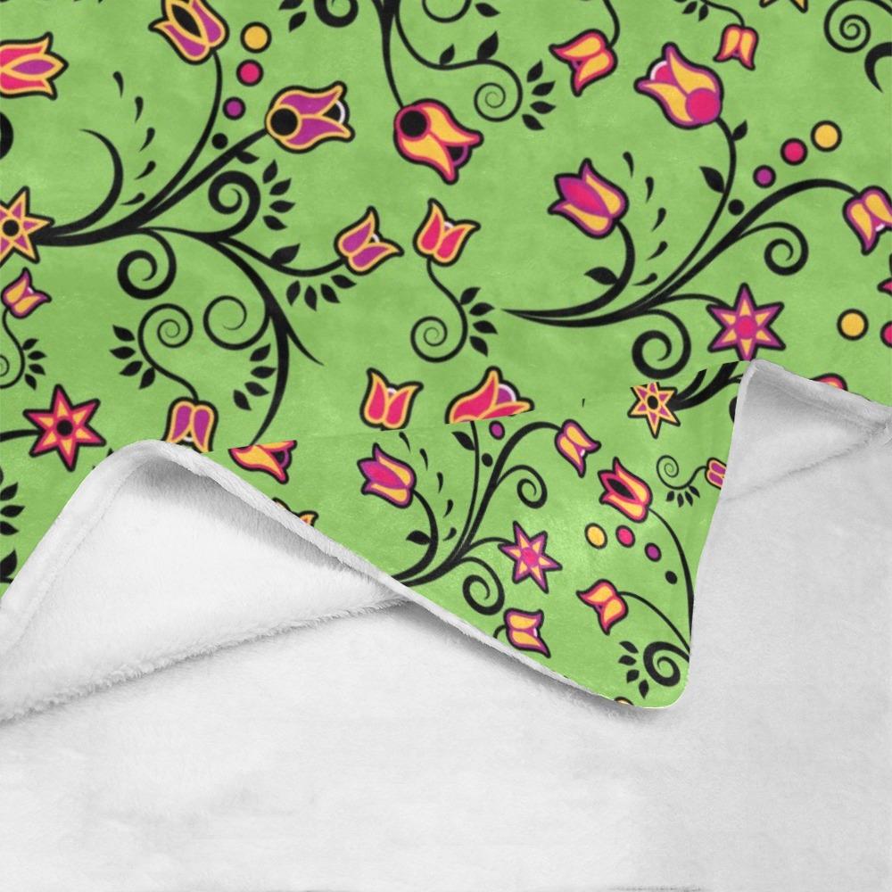 LightGreen Yellow Star Ultra-Soft Micro Fleece Blanket 60"x80" blanket e-joyer