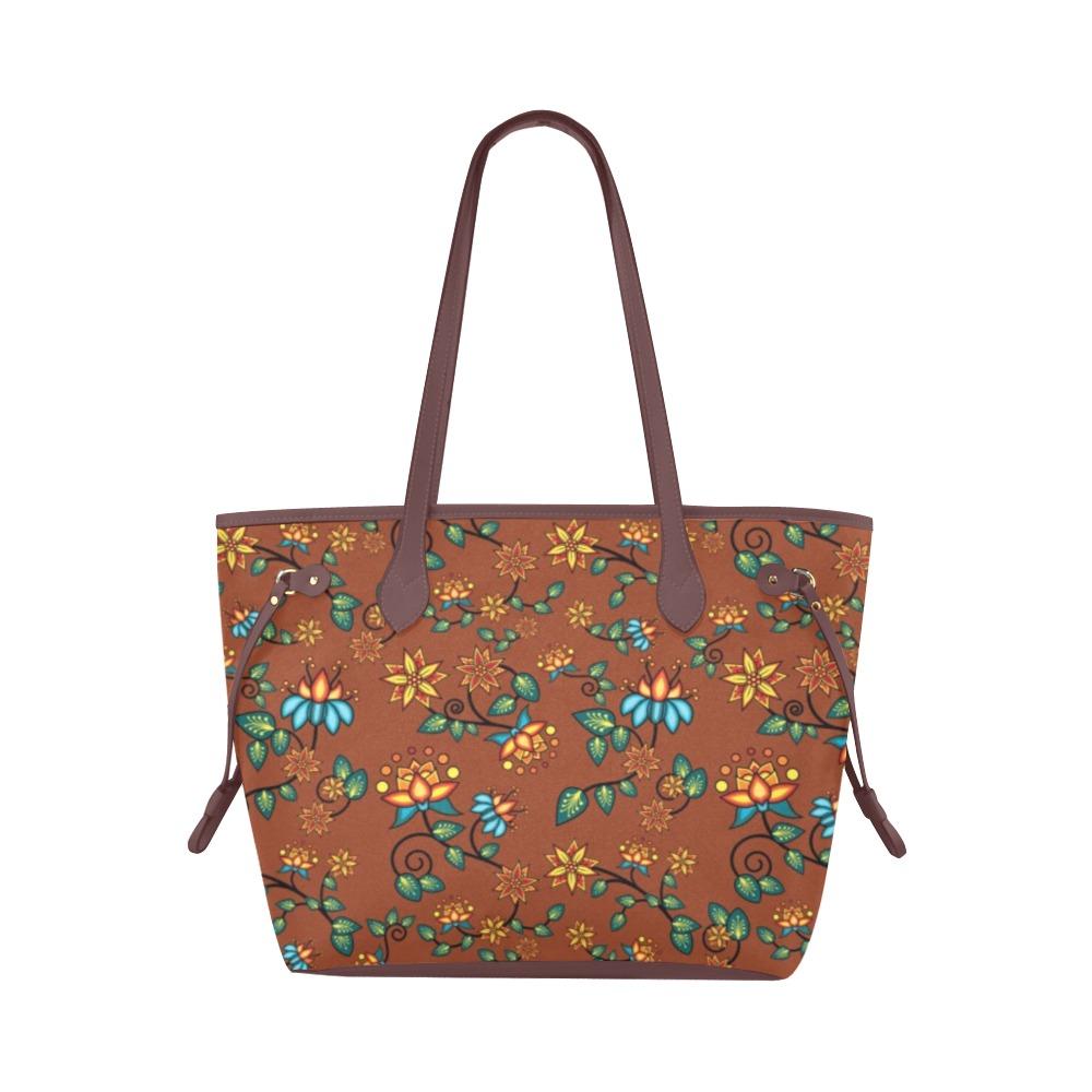 Lily Sierra Clover Canvas Tote Bag (Model 1661) Clover Canvas Tote Bag (1661) e-joyer