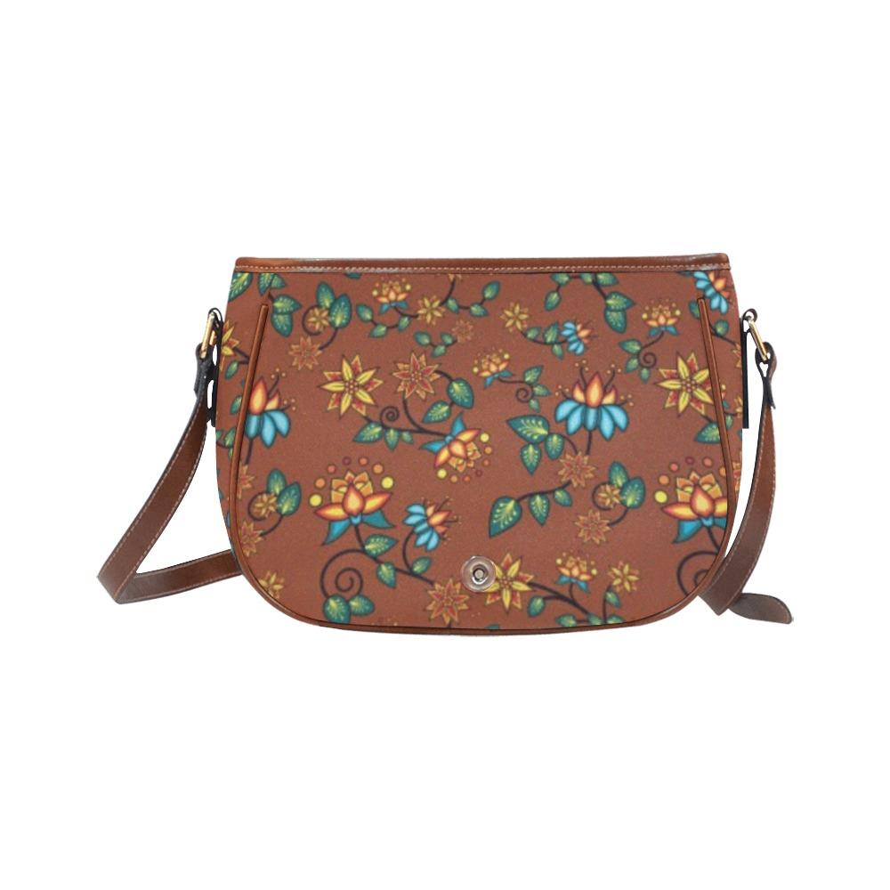 Lily Sierra Saddle Bag/Small (Model 1649) Full Customization Saddle Bag/Small (Full Customization) e-joyer 