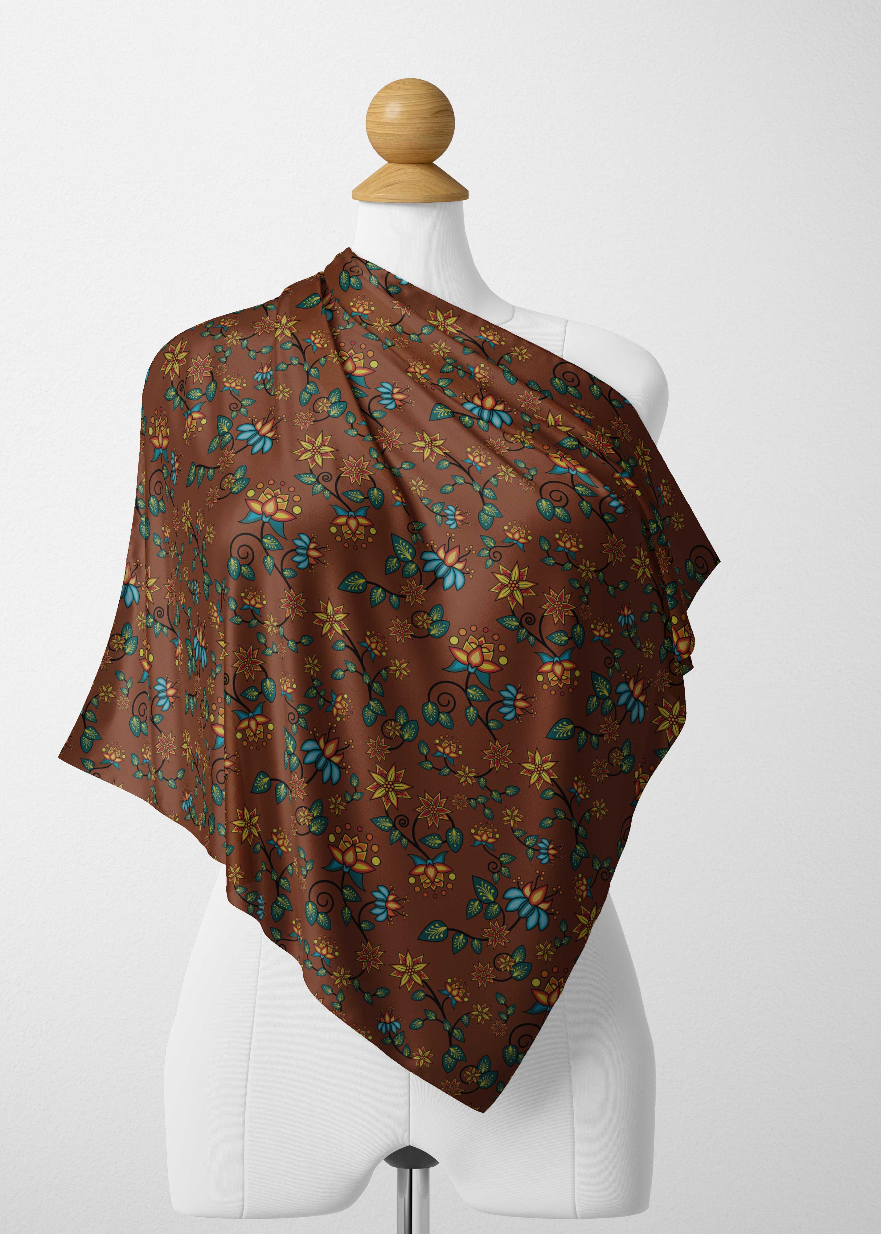 Lily Sierra Satin Shawl Scarf 49 Dzine