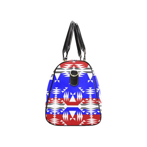 Limited Edition Veteran's Between the Mountai New Waterproof Travel Bag/Large (Model 1639) Waterproof Travel Bags (1639) e-joyer