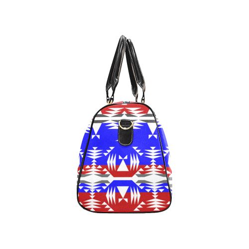 Limited Edition Veteran's Between the Mountai New Waterproof Travel Bag/Large (Model 1639) Waterproof Travel Bags (1639) e-joyer