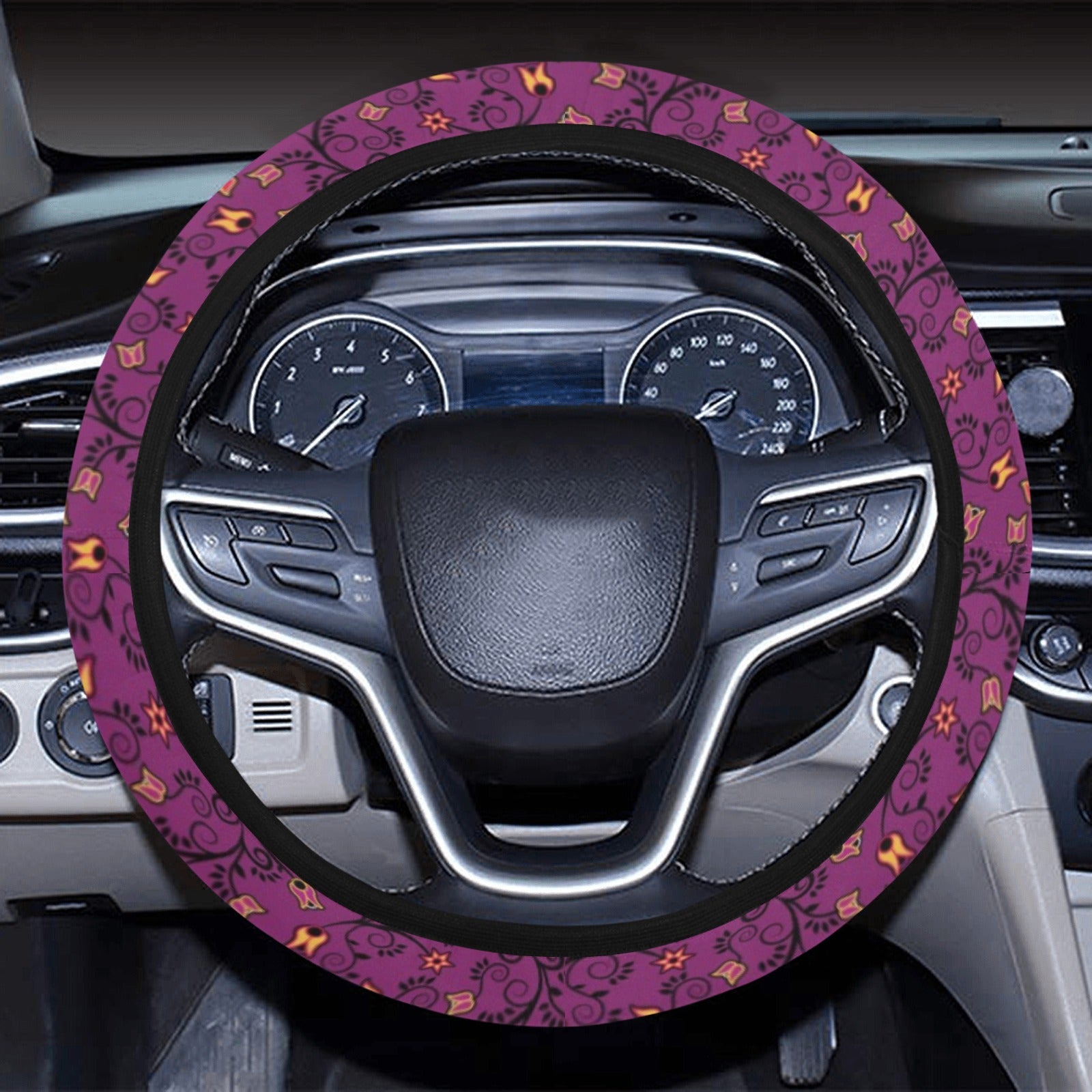 Lolipop Star Steering Wheel Cover with Elastic Edge Steering Wheel Cover with Elastic Edge e-joyer