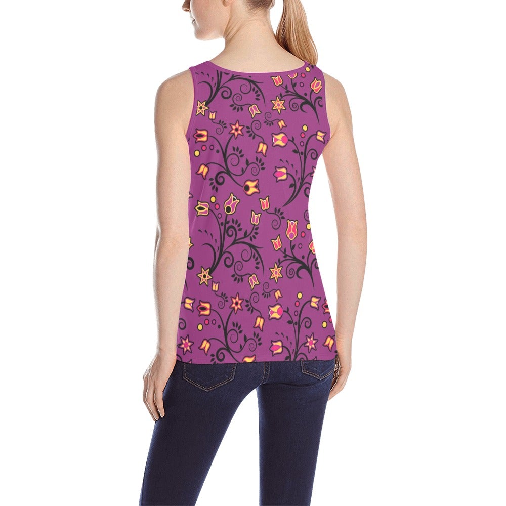 Lollipop Star All Over Print Tank Top for Women (Model T43) All Over Print Tank Top for Women (T43) e-joyer 