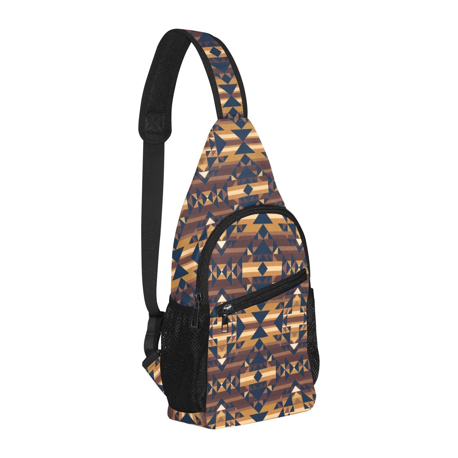 Marron Cloud All Over Print Chest Bag (Model 1719) All Over Print Chest Bag (1719) e-joyer