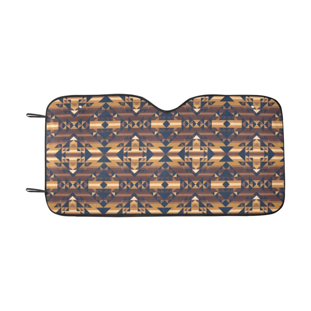 Marron Cloud Car Sun Shade 55"x30" Car Sun Shade e-joyer
