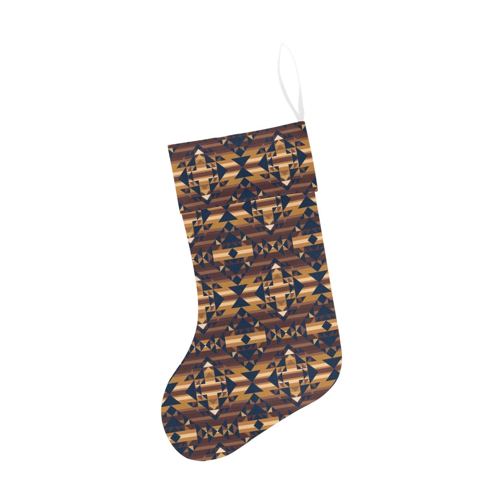 Marron Cloud Christmas Stocking holiday stocking e-joyer