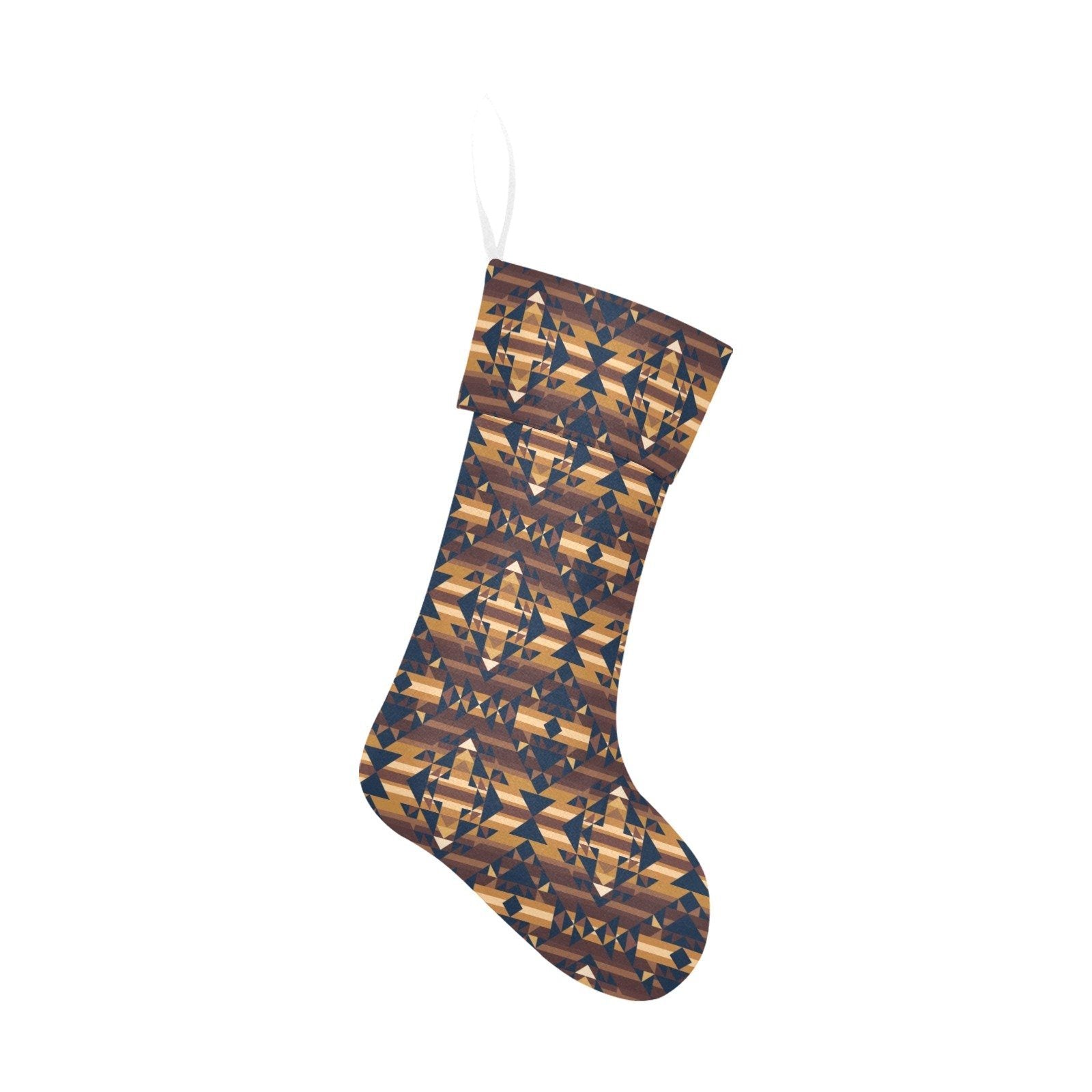 Marron Cloud Christmas Stocking holiday stocking e-joyer