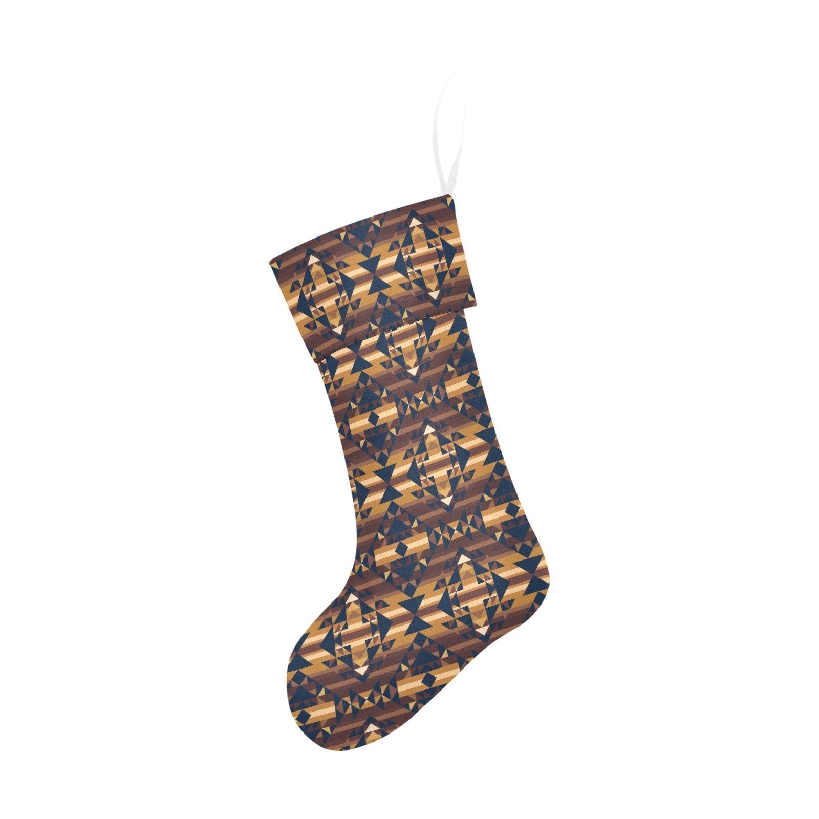 Marron Cloud Christmas Stocking holiday stocking e-joyer