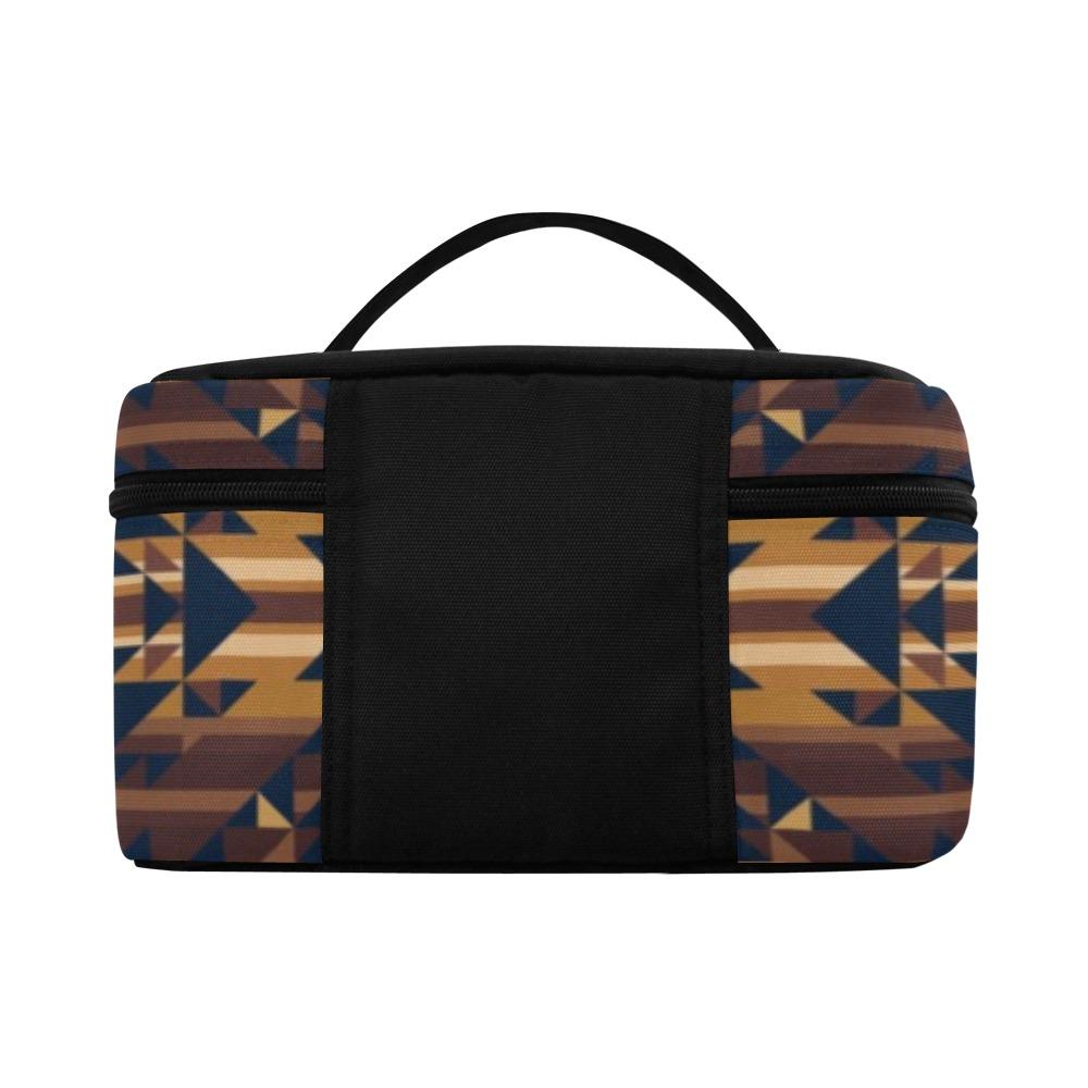 Marron Cloud Cosmetic Bag/Large (Model 1658) bag e-joyer