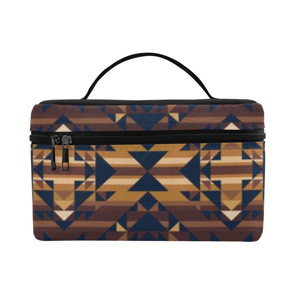 Marron Cloud Cosmetic Bag/Large (Model 1658) bag e-joyer