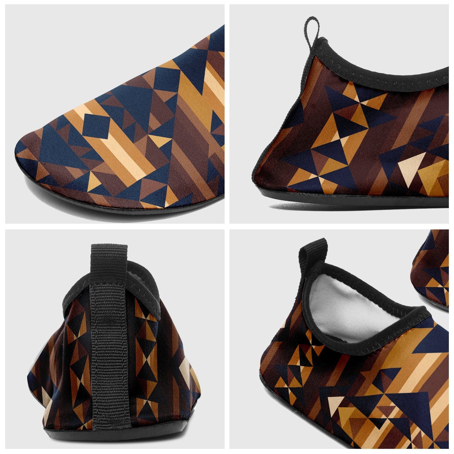 Marron Cloud Kid's Sockamoccs Slip On Shoes Herman