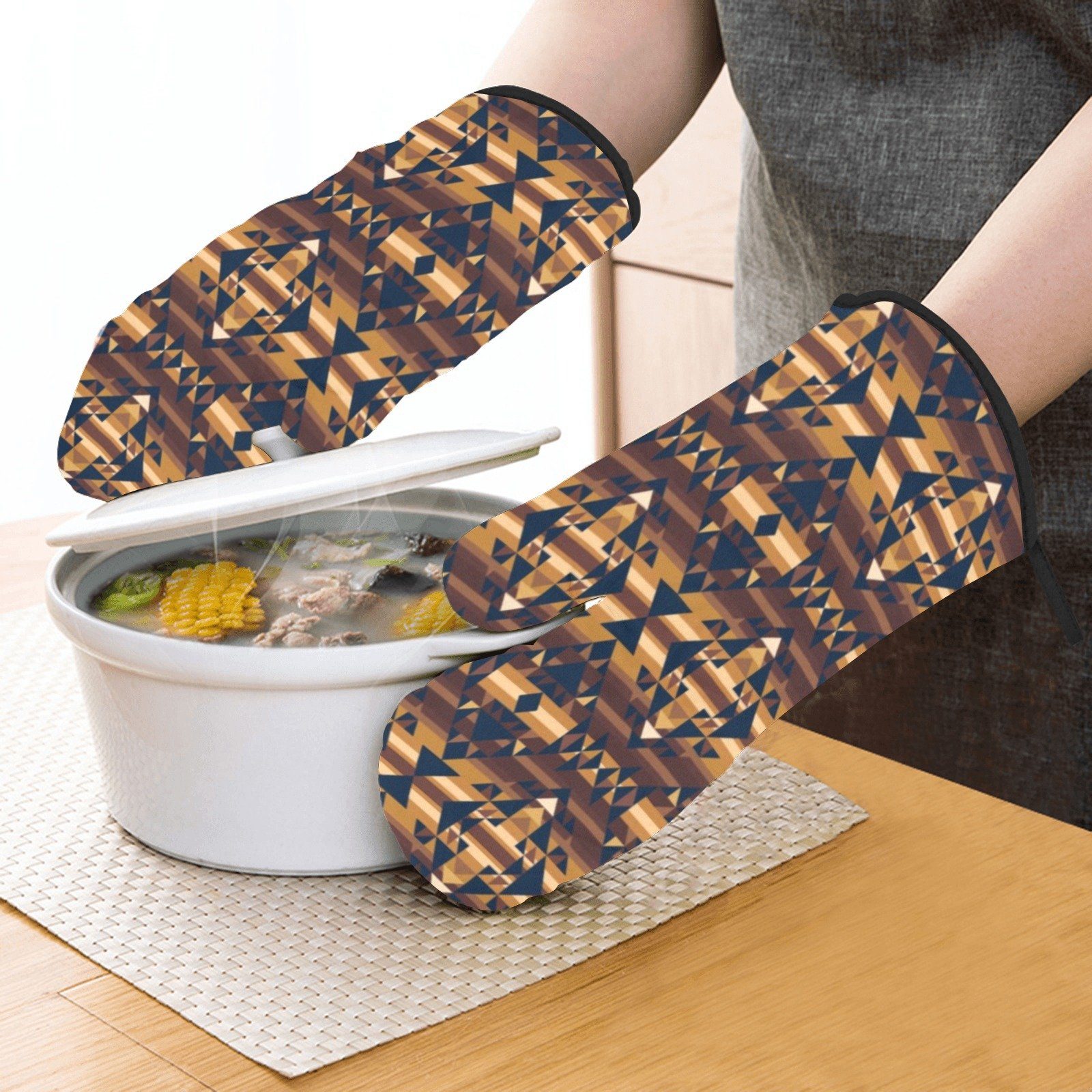 Marron Cloud Oven Mitt & Pot Holder Oven Mitt & Pot Holder e-joyer
