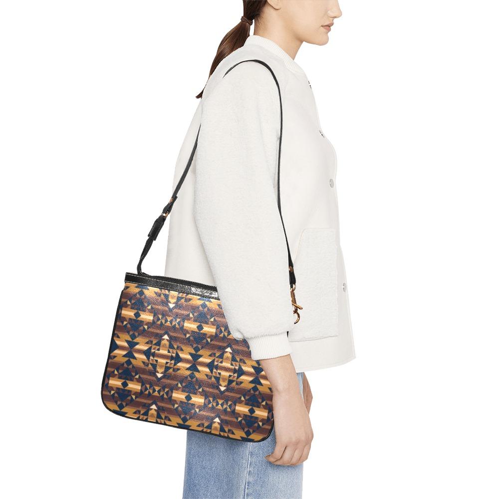 Marron Cloud Small Shoulder Bag (Model 1710) bag e-joyer 