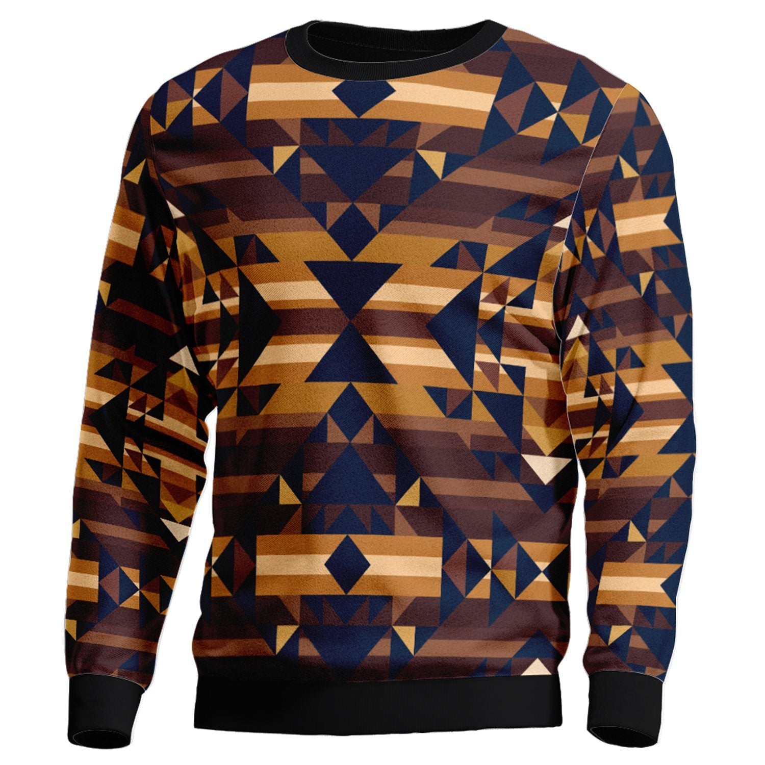 Marron Cloud Unisex Crewneck Long Sleeve Top 49 Dzine 