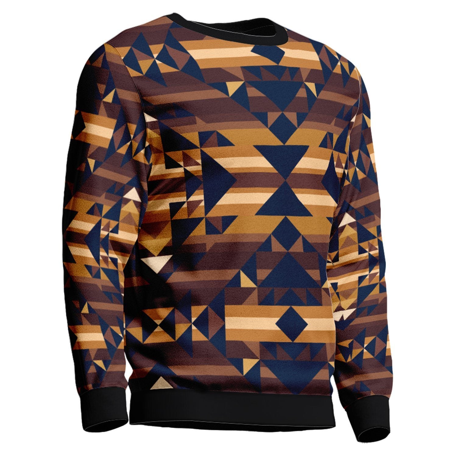 Marron Cloud Unisex Crewneck Long Sleeve Top 49 Dzine