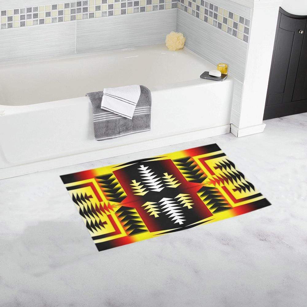 Medicine Wheel Sage Bath Rug 16''x 28'' Bath Rug 16''x 28'' e-joyer