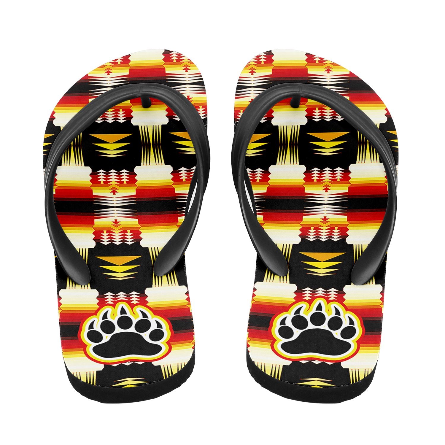 Medicine Wheel Sage Bearpaw Flip Flops 49 Dzine