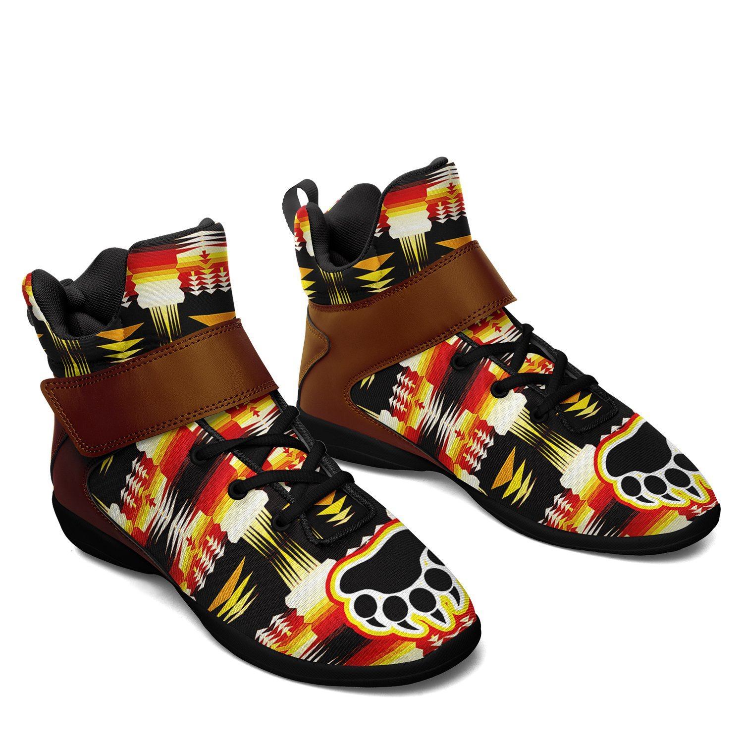 Medicine Wheel Sage Bearpaw Ipottaa Basketball / Sport High Top Shoes - Black Sole 49 Dzine