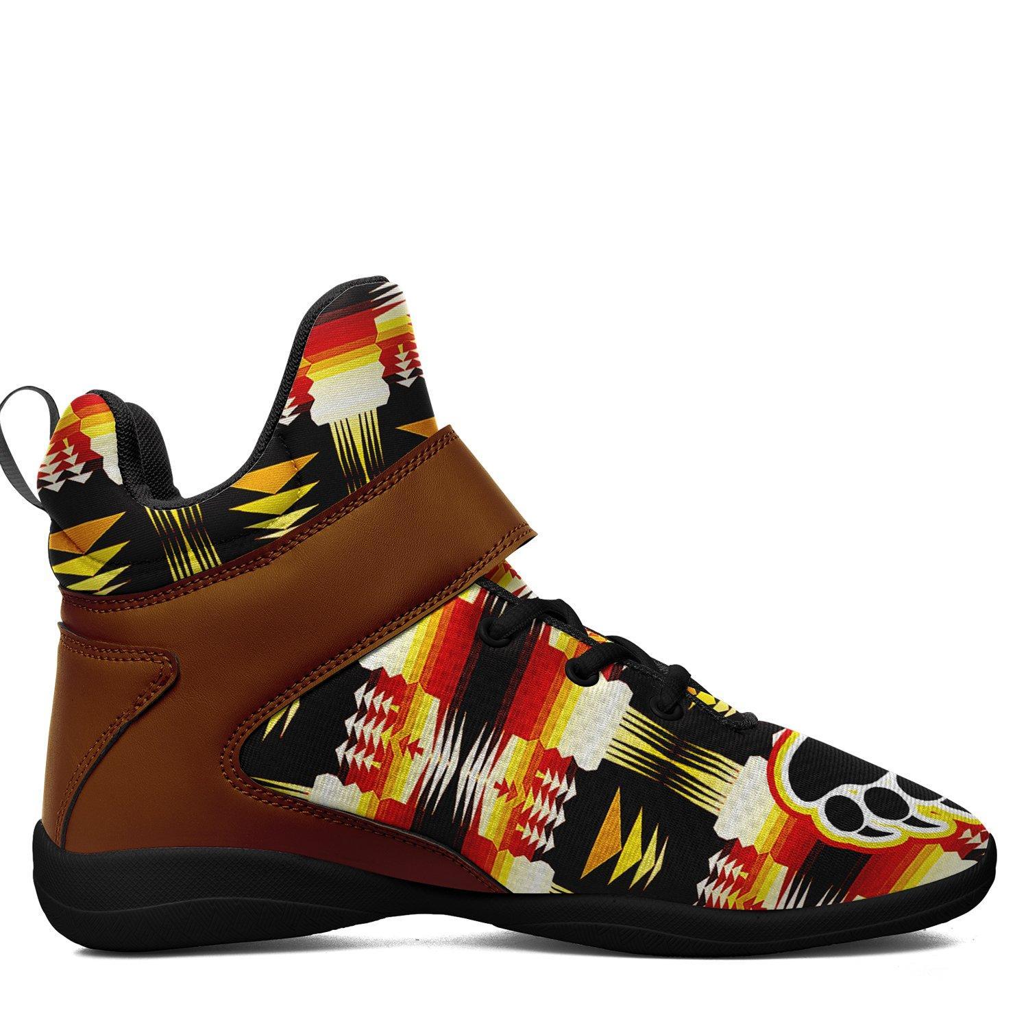 Medicine Wheel Sage Bearpaw Ipottaa Basketball / Sport High Top Shoes - Black Sole 49 Dzine