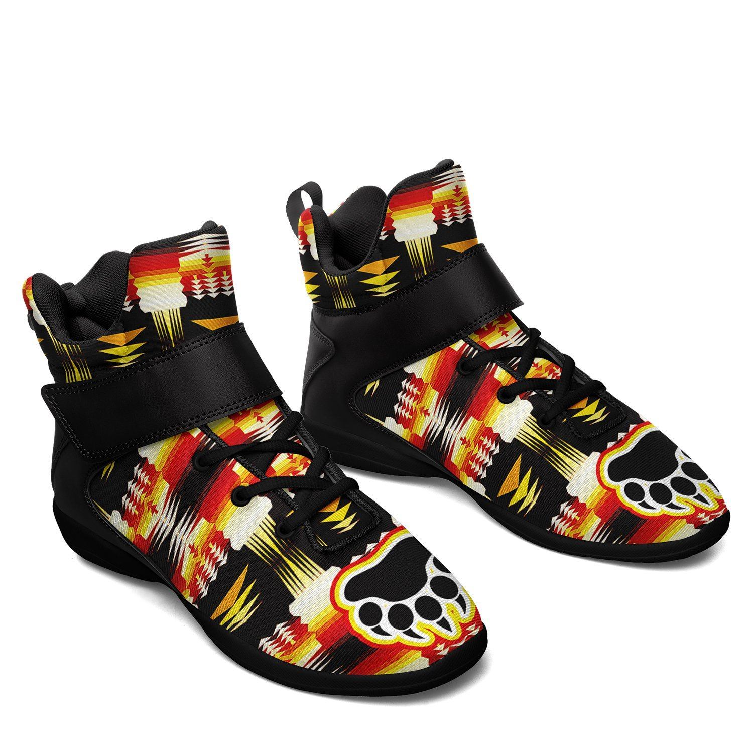 Medicine Wheel Sage Bearpaw Ipottaa Basketball / Sport High Top Shoes - Black Sole 49 Dzine
