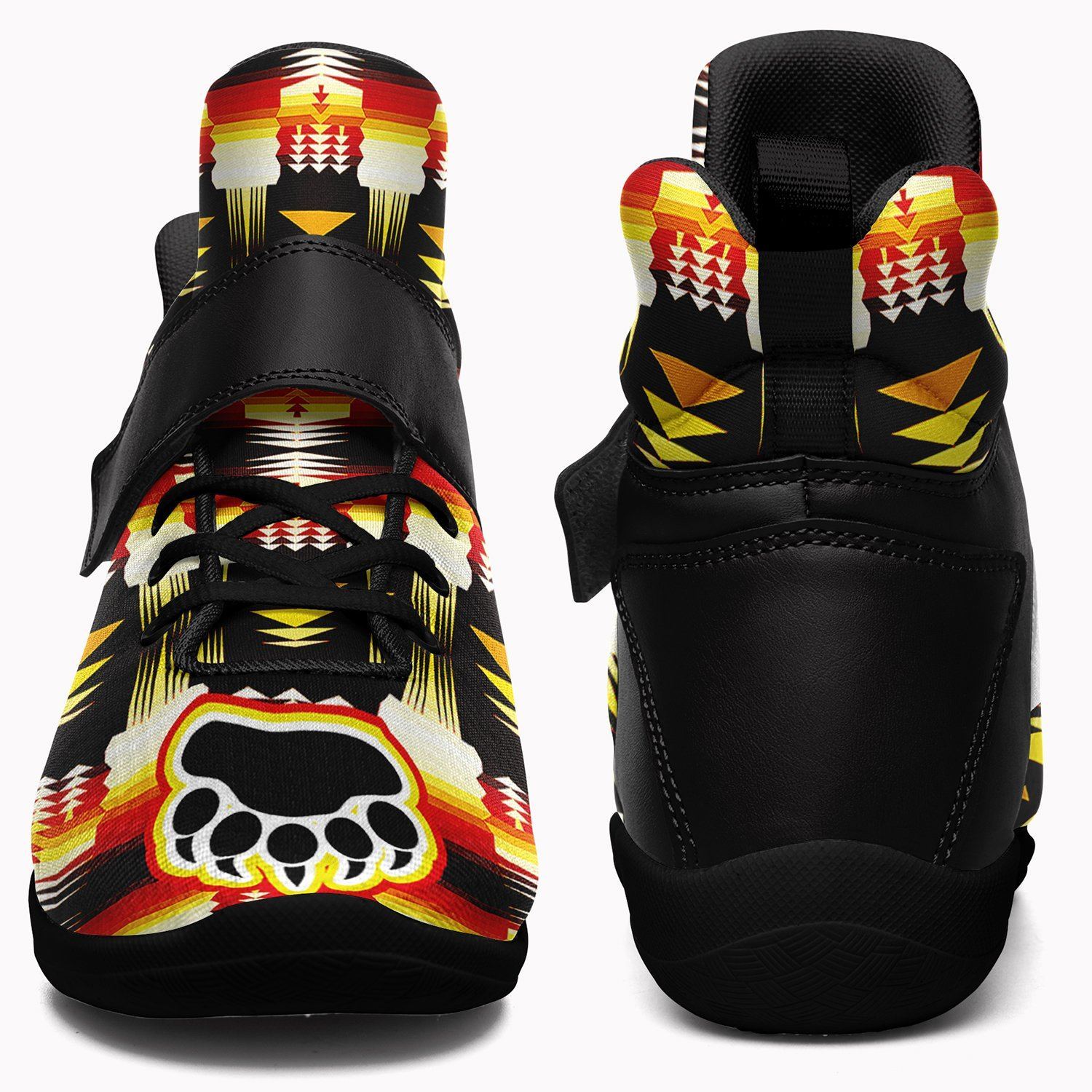 Medicine Wheel Sage Bearpaw Ipottaa Basketball / Sport High Top Shoes - Black Sole 49 Dzine