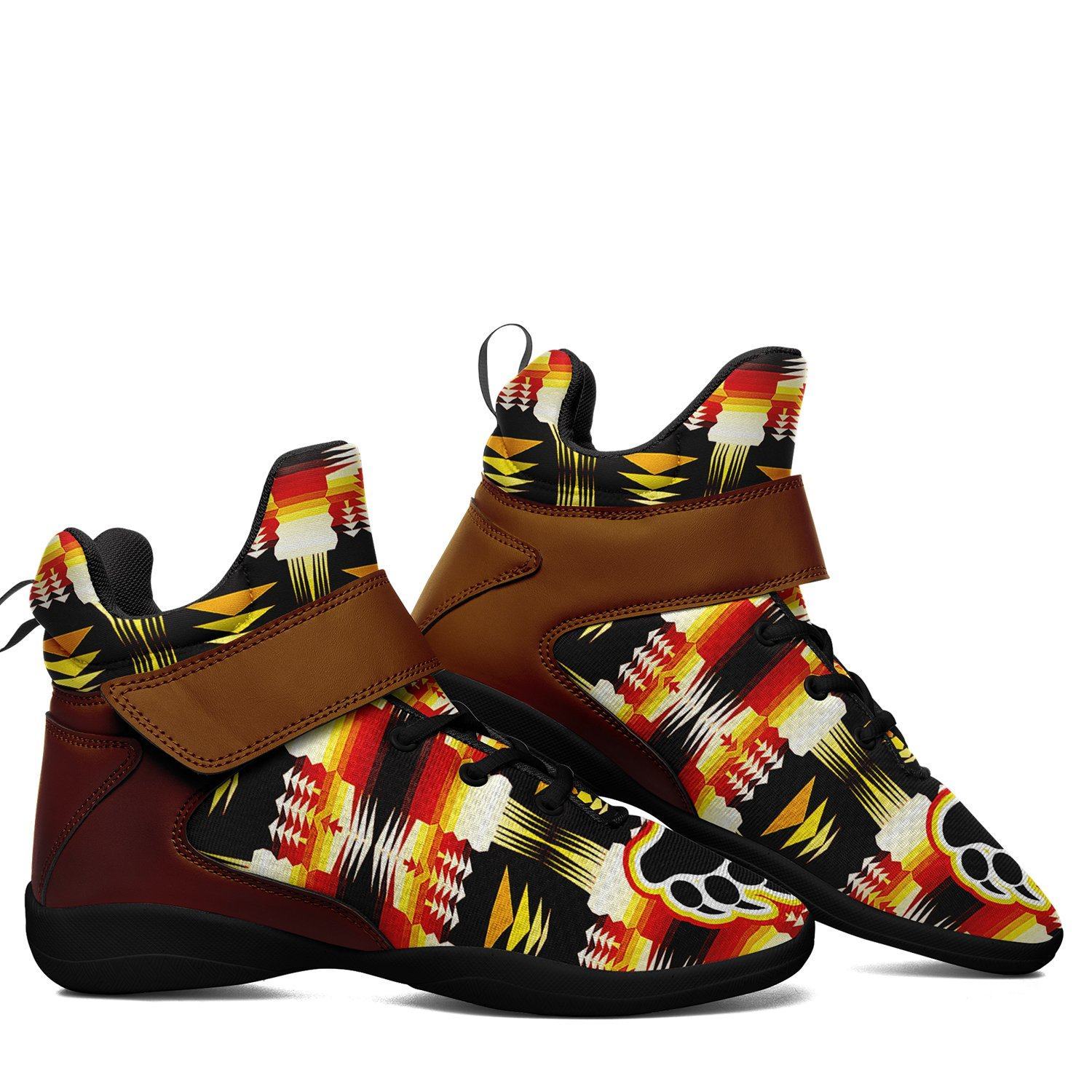 Medicine Wheel Sage Bearpaw Ipottaa Basketball / Sport High Top Shoes - Black Sole 49 Dzine