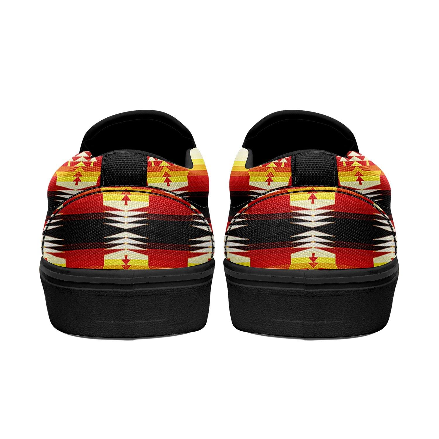 Medicine Wheel Sage Bearpaw Otoyimm Canvas Slip On Shoes 49 Dzine