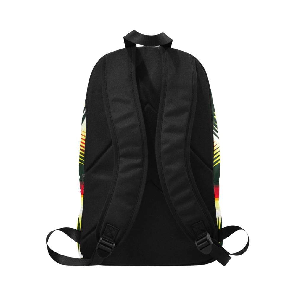 Medicine Wheel Sage Fabric Backpack for Adult (Model 1659) Casual Backpack for Adult (1659) e-joyer